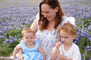 Texas Bluebonnets, Muleshoe Bend Park Family Session, Photoshoot.