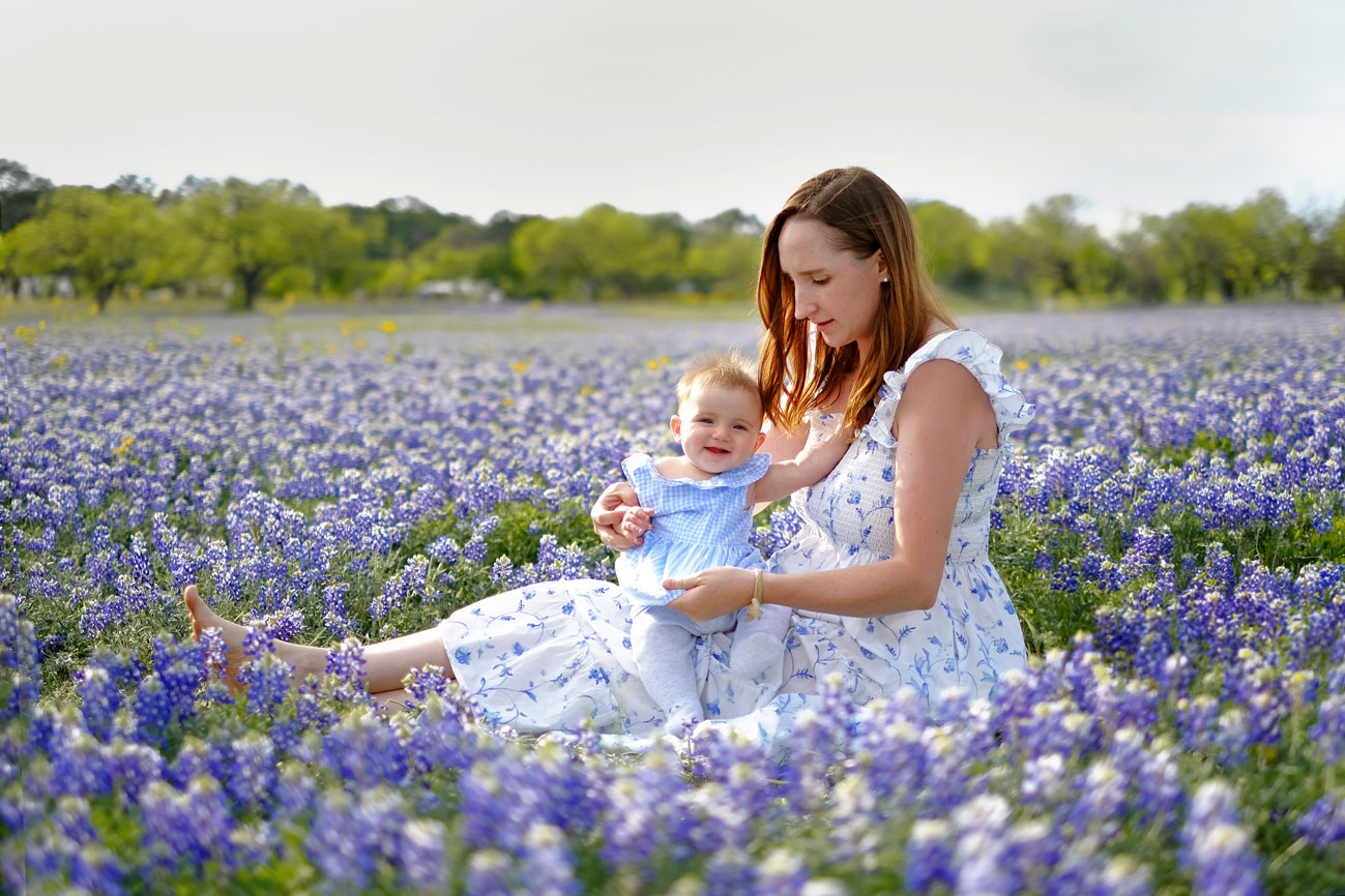 Texas Bluebonnets, Muleshoe Bend Park Family Session, Photoshoot.